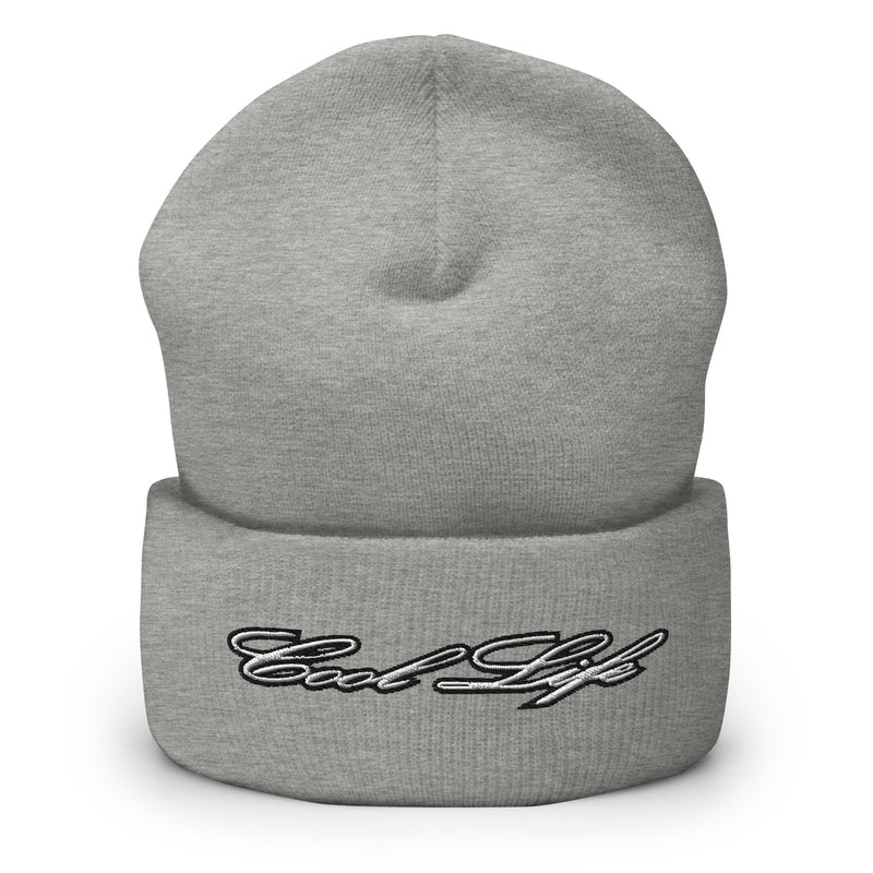 Cool Life Script Cuffed Beanie